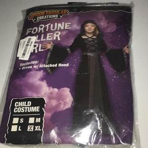 Spooktacular Creations Hooded Robe Costume for Girls Halloween Role-Playing - Picture 1 of 5