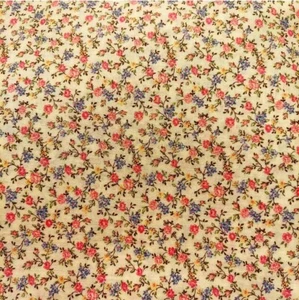 Telas Concord Vintage 1993 rosa y flor lila 48 in tela vendida por yarda - Imagen 1 de 3