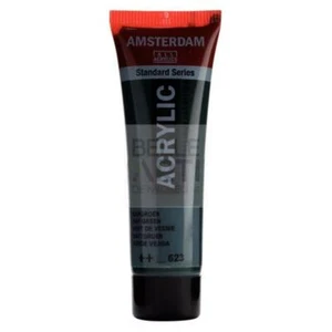 COLORE ACRILICO 623 VERDE VESCICA AMSTERDAM "ACRYLIC" TUBO DA 20ML - Imagen 1 de 4