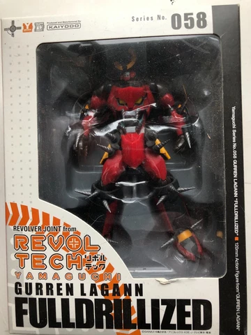 Revoltech   058   FullDrillized  Gurren Lagann Yamaguchi   GAINAX Action Figure Cover