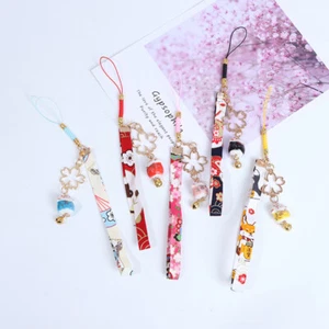 Phone Strap Lanyards Daisy Flower Cat Bell Mobile Phone Hang Rope Charm DecoB`;v - Photo 1 sur 10