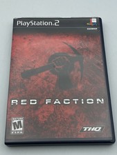 Red Faction Sony PlayStation 2 2002 Complete Video Game Tested PS2