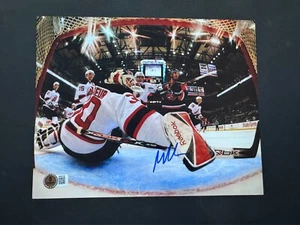 Martin Brodeur ¡Raro! Foto autografiada firmada NHL Devils Legend 8x10 Beckett BAS - Imagen 1 de 1