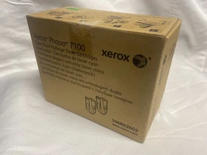 Xerox 106R02602 Phaser 7100 Cyan Doppelpaket Toner - Bild 1 von 2