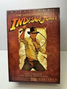 The Adventures of Indiana Jones Complete Movie Collection 4-DVD Box Set - Imagen 1 de 3