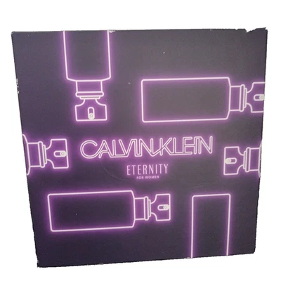 Calvin Klein Eternity Perfume Spray 30 mle & Body 100mle Loção Feminina Pacote - Imagem 1 de 4