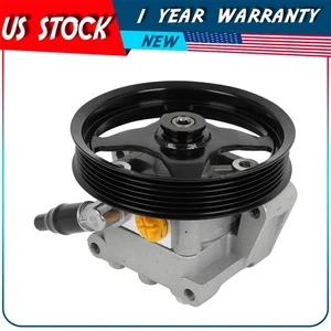 Power Steering Pump w/ Pulley for Jaguar XF 2013 2014 2015 L4 2.0L CH523A696AB - Picture 1 of 6