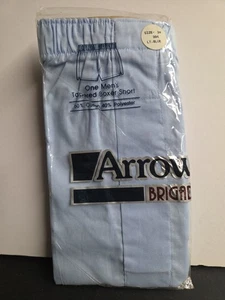 Vintage 80er 90er Gr. 34 hellblau Tapered Boxershorts ARROW BRIGADE - Bild 1 von 8