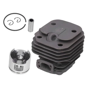 48mm Cylinder Piston Kit Cylinder Piston Circlip Garden Chainsaw Part Accessory⊹ - Picture 1 of 12