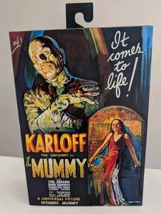 NECA La Momia Karloff - Universal Monsters Versión Color Figura Definitiva Nuevo - Imagen 1 de 7
