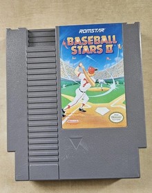 Baseball Stars II 2 - NES Nintendo Original Classic Authentic Game TESTED