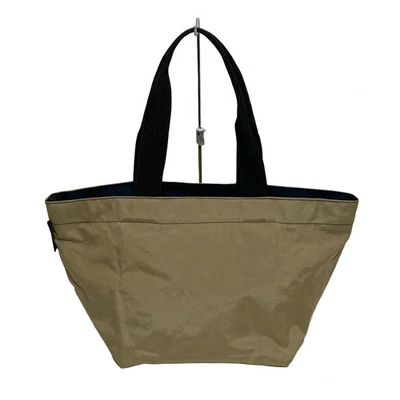 Auténtico Herve Chapelier Nylon Barco Forma Hombro ML - Beige Azul Marino Negro Foto 1 de 4