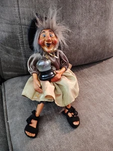 Vintage Kasma Witch With Crystal Ball - Picture 1 of 5