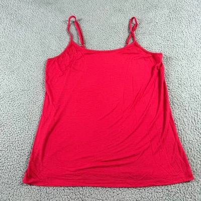 Mossimo Womens Spaghetti Strap Camisole Tank Pink Red Size XXL - Image 1 of 4