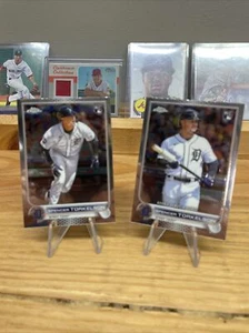Spencer Torkelson Lot 2022 Topps Chrome Update Base + Debut RC Rookie (2) - Bild 1 von 2