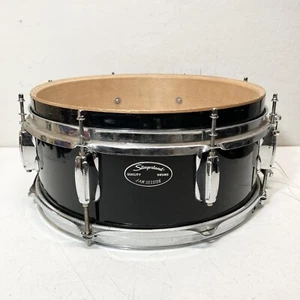 Slingerland 14”x 6.5” BLACK 8 Lug Snare Drum "Jam Session" Badge (NO HEAD) - Picture 1 of 8