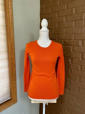 Suéter de Cachemira J Crew XXS 2XS Rojo Manga Larga Suave Acogedor NUEVO Negocios Informal Foto 1 de 4