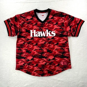 Camiseta Mitchell & Ness Hombres XL Camuflada Atlanta Hawks Béisbol Rara Rap Hip Hop ATL - Imagen 1 de 22