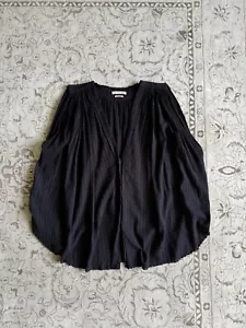 Isabel Marant Etoile Chiffon Sleeveless Top Blouse Size 42 - Picture 1 of 20