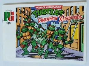 P. G Tips Collectors Book & Cards. Teenage Mutant Hero Dimension Xescapade. 1990 - Picture 1 of 13