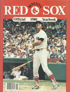 1980 Boston Red Sox MLB Baseball Yearbook