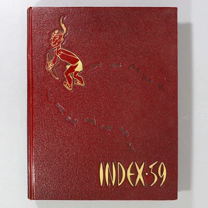 INDEX 1959 - University of Massachusetts YEARBOOK - UMASS Amherst - Picture 1 of 5
