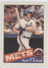 1985 Topps Collector's Edition (Tiffany) Rusty Staub #190