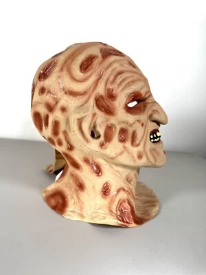 Freddy Krueger Full Mask A Nightmare on Elm Street Burn Zombie - Image 1 of 4