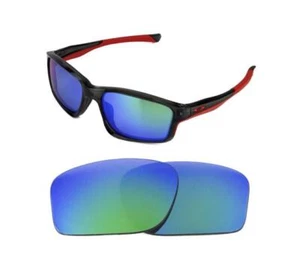 NUEVO LENTE VERDE DE REPUESTO POLARIZADO PARA GAFAS DE SOL OAKLEY CHAINLINK - Imagen 1 de 4
