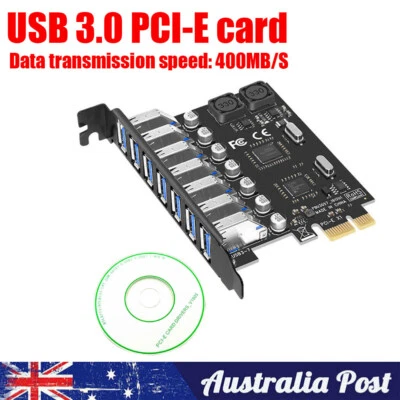 USB 3.0 PCI-E Type C Expansion Card PCI Express PCI-E To USB 3.1 Card Adapter - image 1 of 4