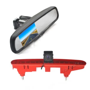 Reversing Camera & Rear Mirror Monitor for Citroen Berlingo Peugeot Partner - Picture 1 of 12