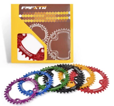 Bike Chain Ring Round 32T-38T 104BCD Chain Ring Crankset Replacement Sprocket. - Image 1 of 4