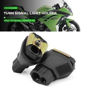Turn Signal Light Holder For KAWASAKI NINJA 250/300/400/650/1000 ZX-6R Z1000SX - Picture 1 of 13