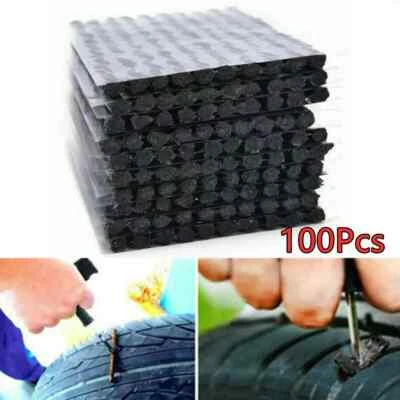 100X Tire Repair Plugs Car Tire Puncture Recovery Tyre Tubeless Seal Plug Strip' - Image 1 of 4