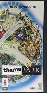Theme Park for 3DO -Long Box Complete in Box (CIB) (3D0) - Picture 1 of 24