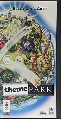 Theme Park for 3DO -Long Box Complete in Box (CIB) (3D0) - Image 1 of 4