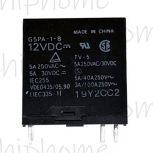 1PZ G5PA-1-8 12VDC Relè di Alimentazione 4Pin 5A 250VAC - Foto 1 di 1