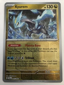 Juego de cartas coleccionables Pokémon fábula cubierta Kyurem holofoil inverso 047/064 casi nuevo - Imagen 1 de 2