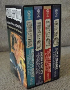 Jessica Fletcher & Donald Bain MURDER, SHE WROTE Boxed SET/4 Mystery Novels PB - Picture 1 of 6