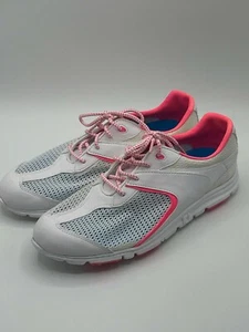 FootJoy FJ Superlite Spikeless Golf Shoes Women’s Size 9 M 98837 Mesh White/Pink - Picture 1 of 7