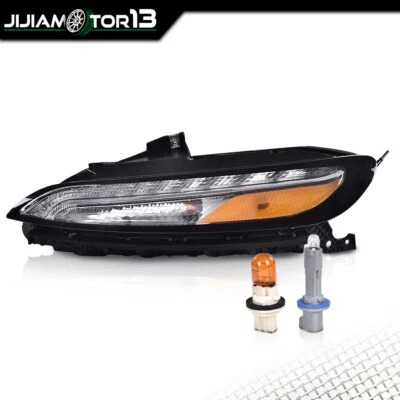 LED DRL Parking Light Turn Signal Lamp Driver Side Fit For 2014-18 Jeep Cherokee - Image 1 of 4