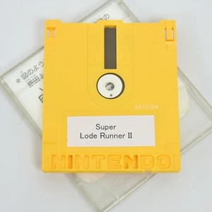 SUPER LODE RUNNER II 2 Nintendo Famicom Disk Only Rewriting 2870 dk - Picture 1 of 4