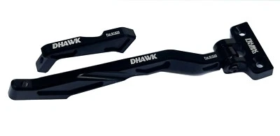 Dhawk CNC Aluminum Chassis Brace Set Black For Team Associated RC8B4/B4e/T4/T4e - Image 1 of 4
