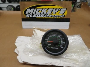 NOS POLARIS SNOWMOBILE SKS TRAIL 440 500 SPEEDOMETER KM/H METER GAUGE WIDETRAK   - Picture 1 of 12