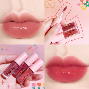 Christmas Special Jelly Lip Gloss Liquid Lipstick Mirror & Hydrating Non-Sticky - Picture 1 of 12