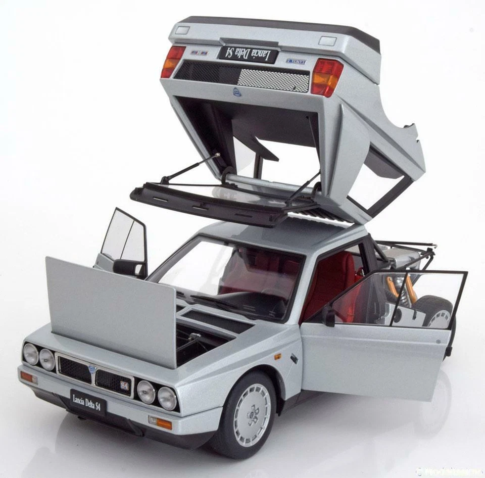 74772 Lancia Delta S4 Grigio 1 18 Autoart