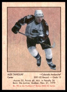 2002-03 Parkhurst Retro Alex Tanguay Colorado Avalanche #98 - Picture 1 of 2
