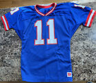 Vintage 1980?S Wilson Nfl Phil Simms Ny New York Giants Football Jersey #11 L
