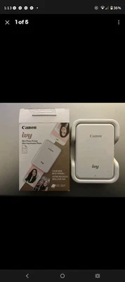 Mini impressora fotográfica Canon Ivy - Imagem 1 de 4