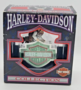 Vintage Harley-Davidson Collection Christmas Ornament Elf Working on Sign 1999 - Picture 1 of 17
